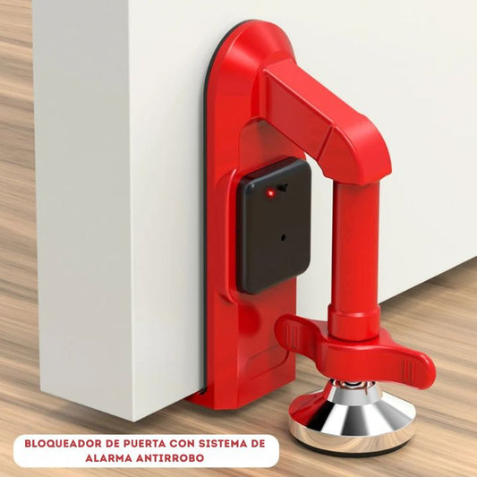 SafeStop - Tope de puerta con alarma portátil