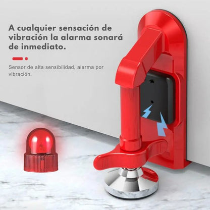 SafeStop - Tope de puerta con alarma portátil